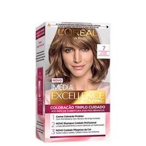 Tintura L'Oréal Imedia Excellence N 7.0 Louro Natural