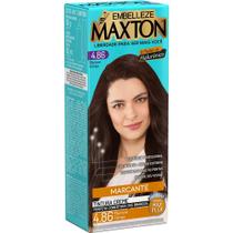 TINTURA MAXTON 4.86 MARROM CEREJA - Tintura em Creme para Cabelos
