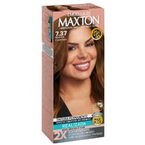 Tintura Maxton Creme Marrom Caramelo 7.37