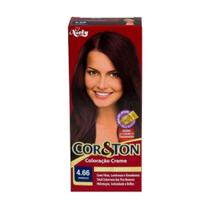 Tintura maxton kit 4.66 vermelho borgonha - Embeleze