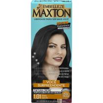 Tintura Maxton Kit Pratico 1.01 Preto Carvão