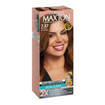 Tintura Maxton Kit Prático 7.37 Marrom Caramelo