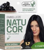 TINTURA NATUCOR 1.7 PRETO AZULADO ELEGANTE - Coloração Capilar