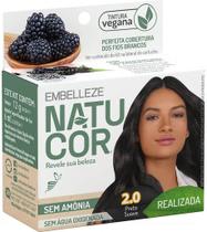 TINTURA NATUCOR 2.0 PRETO SUAVE - Coloração Natural