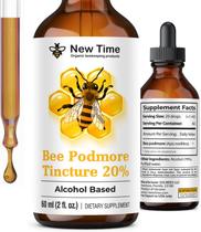Tintura Orgânica de Abelha Podmore 20% Álcool em Gotas 60ml Extrato Líquido de Apis mellifera para Suporte Imunológico, Respiratório e Antioxidante Tintura Orgânica de Abelha Podmore 20% Álcool em Gotas 60ml Extrato Líquido de Apis mellifera para Suporte Imunológico, Respiratório e Antioxidante