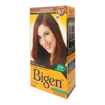 Tintura Para Cabelo 6.7 45 Chocolate Bigen
