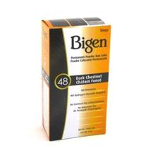 Tintura para cabelo Bigen 48 Castanho Escuro 12 ml, pacote com 2 Tintura para cabelo Bigen 48 Castanho Escuro 12 ml, pacote com 2