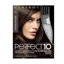 Tintura para cabelo Clairol Nice'n Easy Perfect 10 5 Castanho médio x1