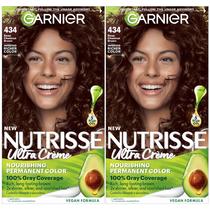 Tintura para cabelo Garnier Nutrisse Creme Nutritivo 434 Deep Chestnut