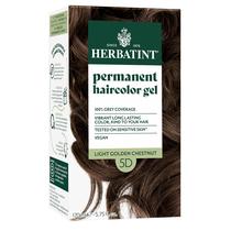 Tintura para cabelo Herbatint 5D Light Golden Chestnut 170 ml sem amônia