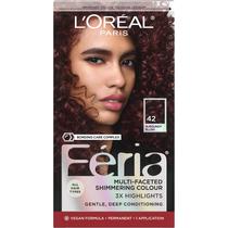 Tintura para cabelo L'Oreal Paris Feria 42 Burgundy Blush 1 kit