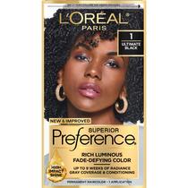 Tintura para cabelo L'Oreal Paris Superior Preference Ultimate Black