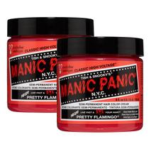 Tintura para cabelo MANIC PANIC Classic Pretty Flamingo 118 mL - 2 unidades
