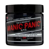 Tintura para cabelo MANIC PANIC Classic Raven Semi Permanente 118 mL Tintura para cabelo MANIC PANIC Classic Raven Semi Permanente 118 mL