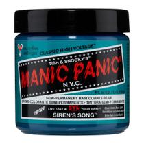 Tintura para Cabelo MANIC PANIC Siren's Song Azul-Verde Neon 118 ml Tintura para Cabelo MANIC PANIC Siren's Song Azul-Verde Neon 118 ml
