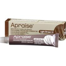 Tintura para Cílios e Sobrancelhas Light Brown 3.1 Apraise 20ml - Intensificador de Cor