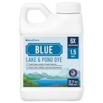 Tintura para lagoas Maplefield 6X azul concentrada para lagos e lagoas 960 ml