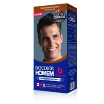 Tintura Permanente Biocolor Homem Castanho Claro