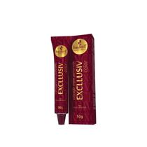 Tintura Permanente Haskell Excllusiv 7.0 Louro Médio 50g