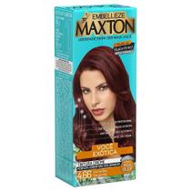 Tintura Permanente Maxton 4.66 Vermelho Borgonha - Coloração Intensa e Duradoura Tintura Permanente Maxton 4.66 Vermelho Borgonha - Coloração Intensa e Duradoura