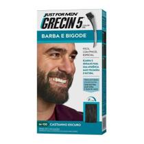 Tintura Primeiros Grisalhos Color Gel Castanho Escuro - Grecin 5 Tintura Primeiros Grisalhos Color Gel Castanho Escuro - Grecin 5