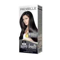 TINTURA PROBELLE SUPER BONITA 3.0 CASTANHO ESCURO - Coloração com 6 Óleos Essenciais