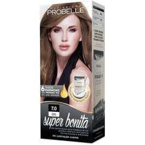TINTURA PROBELLE SUPER BONITA 7.0 LOURO - Coloração com 6 Óleos Essenciais