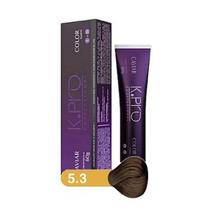 Tintura Profissional K.PRO Caviar Color 5.3 Castanho Claro Dourado 60g Tintura Profissional K.PRO Caviar Color 5.3 Castanho Claro Dourado 60g
