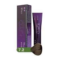 Tintura Profissional K.PRO Caviar Color 7.2 Loiro Médio Mate Perolizado 60g Tintura Profissional K.PRO Caviar Color 7.2 Loiro Médio Mate Perolizado 60g