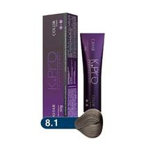 Tintura Profissional K.PRO Caviar Color 8.1 Loiro Claro Acinzentado 60g
