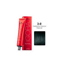 Tintura Schwarzkopf Igora Royal 3.0 Castanho Escuro Tintura Schwarzkopf Igora Royal 3.0 Castanho Escuro