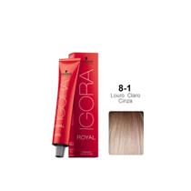 Tintura Schwarzkopf Igora Royal 8.1 Louro Cinza Claro