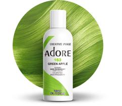 Tintura semipermanente para cabelo Adore 163 Green Apple 118 ml
