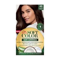 Tintura Soft Color Sem Amônia Castanho Médio 40 Kit