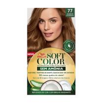 Tintura Soft Color Sem Amônia Marrom Dourado 77 Kit