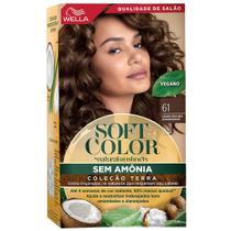 Tintura Soft Color Wella Louro Amadeirado 61