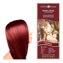 Tintura Surya Brasil Henna Creme Tom de Cabelo Vermelho