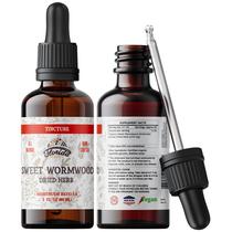 Tintura Sweet Wormwood Organic 60mL Intestinal Cleanse USA