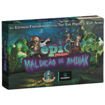 Tiny Epic Pirates: Maldição de Amdiak (Expansão) Jogo de tabuleiro Pt Br