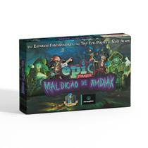 Tiny Epic Pirates Maldicao de Amdiak Jogo MeepleBR