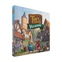 Tiny Towns Villagers Expansion (ALD07073), 1-6 Jogadores, 10 min Setup + 45 min Play Time, Strategy Board Game for Ages 14 and Up, Cleverly Plan & Construct a Thriving Town that is Expanding - Alderac Entertainment Group (AEG)