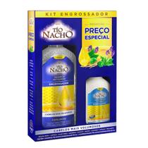Tío nacho antiqueda engrossador kit shampoo 415ml + condicionador com 200ml - GENOMMA