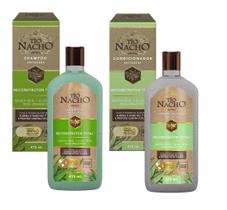 Tio Nacho Kit Reconstrutor Total Aloe Vera Shampoo 415ml+Condicionador 415ml