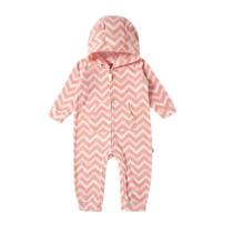 Tip Top Macacao Soft Listras Rosa