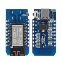 Tipo-C Micro USB Módulo WiFi Mini NodeMCU ESP8266 ESP-12F Lua 4M Bytes Sem Fio Para Arduino