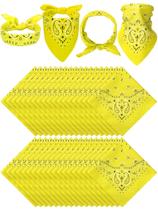 Tipo de unidade de bandana: 36 peças, faixa de cabeça Paisley, algodão, amarelo Tipo de unidade de bandana: 36 peças, faixa de cabeça Paisley, algodão, amarelo