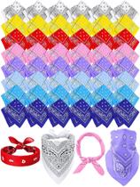 Tipo de unidade de bandana: 48 peças, Paisley, 54x54cm, poliéster Tipo de unidade de bandana: 48 peças, Paisley, 54x54cm, poliéster