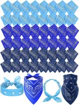 Tipo de unidade de bandana: 48 peças, Paisley, unissex, 54x54cm, poliéster Tipo de unidade de bandana: 48 peças, Paisley, unissex, 54x54cm, poliéster