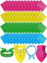 Tipo de unidade de bandana: 48 peças, Paisley, unissex, 54x54cm, poliéster Tipo de unidade de bandana: 48 peças, Paisley, unissex, 54x54cm, poliéster