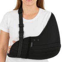Tipoia Bilateral Tam M Estofada Confortável Preto Braço Clavícula Imobilizadora Pós Operatório Ombro Tipoia Bilateral Tam M Estofada Confortável Preto Braço Clavícula Imobilizadora Pós Operatório Ombro